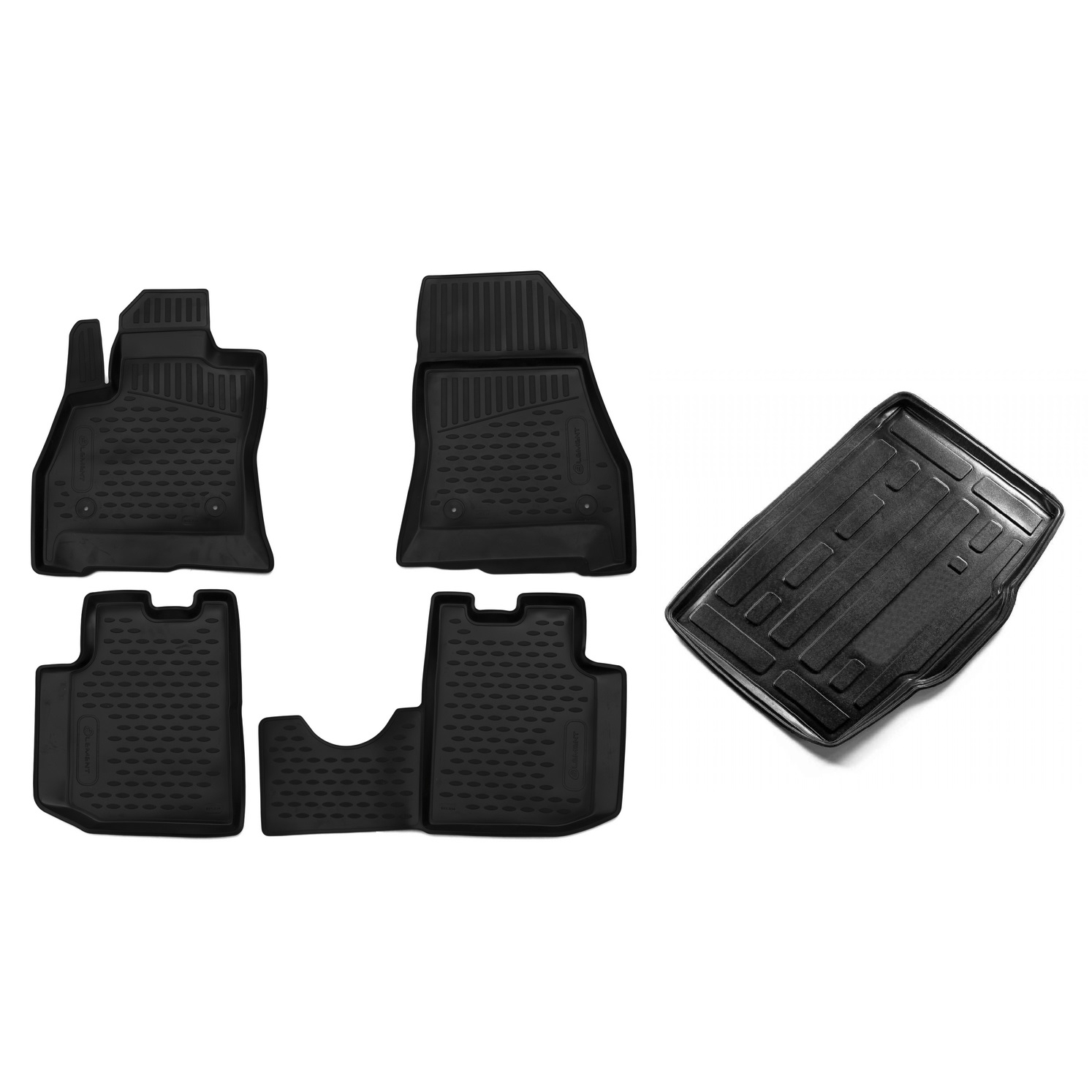 Novline Fiat 500 L 2013 Sonrası 3D Havuzlu Paspas Bagaj Havuzu Set