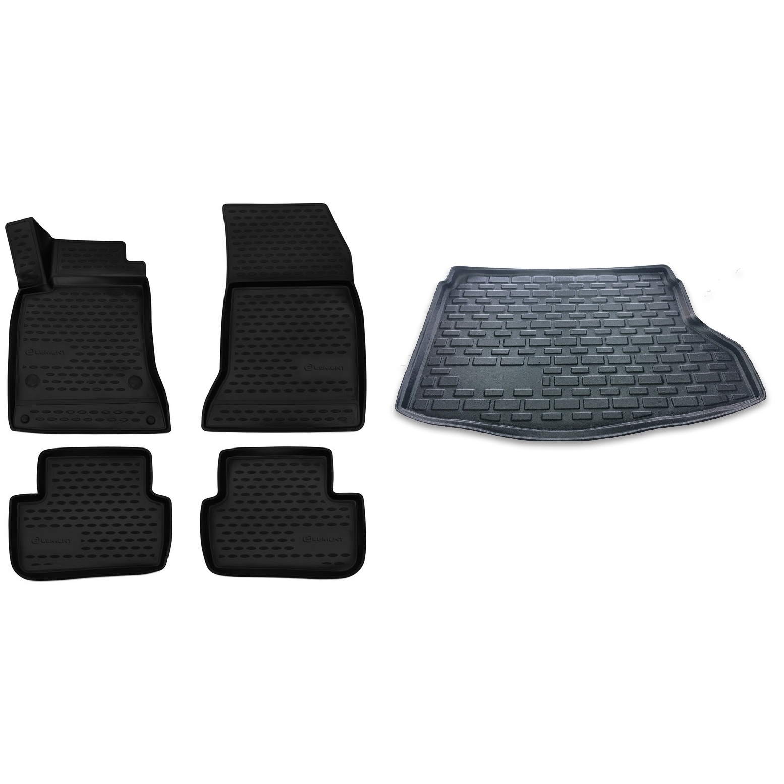 Novline CLA 2013 Sonrası 3D Havuzlu Paspas Bagaj Havuzu Set