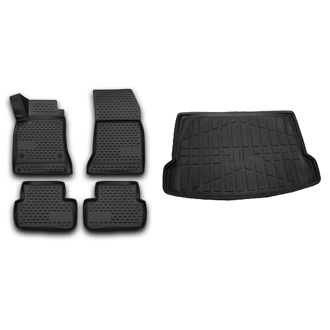 Novline MERCEDES GLA 2015 Sonrası 3D Havuzlu Paspas Bagaj Havuzu Set