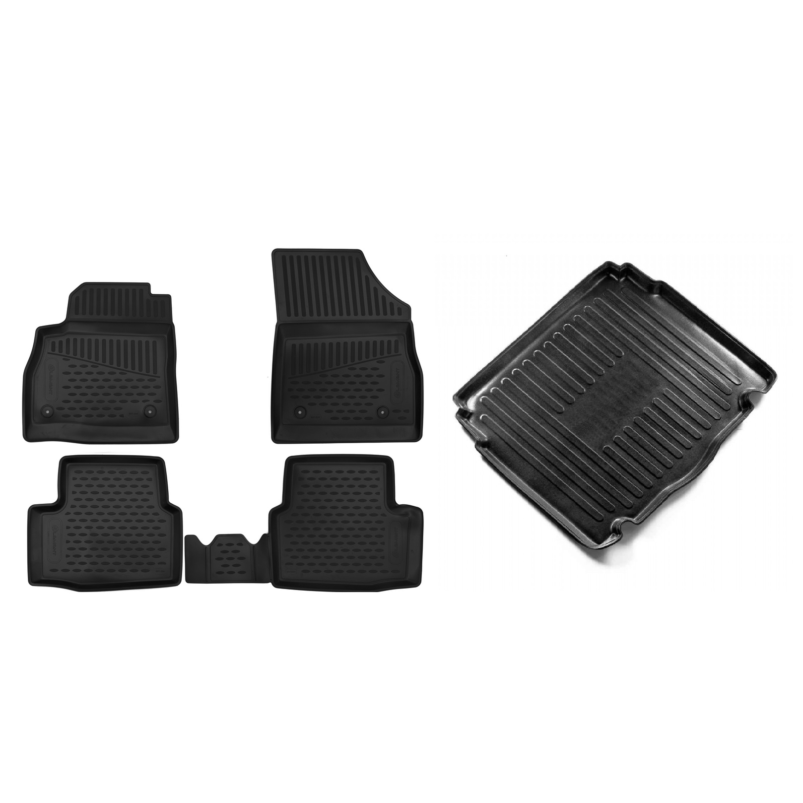 OPEL Astra K 2015 Sonrası 3D Havuzlu Paspas Bagaj Havuzu Set