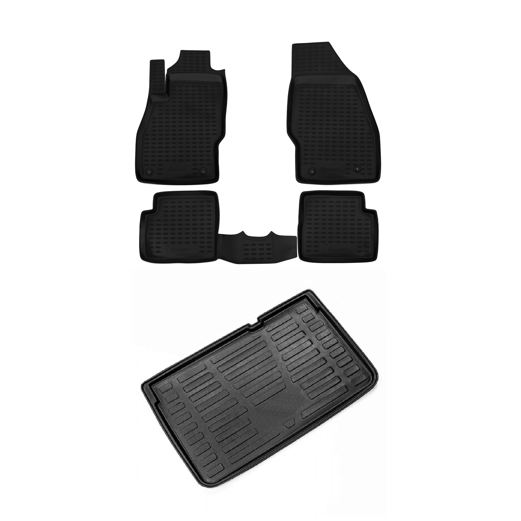 Novline Corsa E 2014 Sonrası 3D Havuzlu Paspas Bagaj Havuzu Set