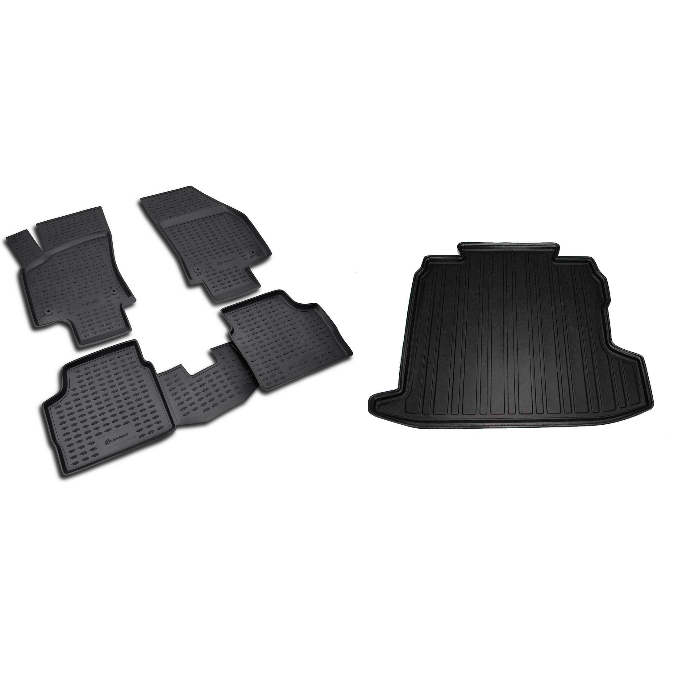 Novline Astra H 2007 Sonrası Hatchback 3D Havuzlu Paspas Bagaj Havuzu Set