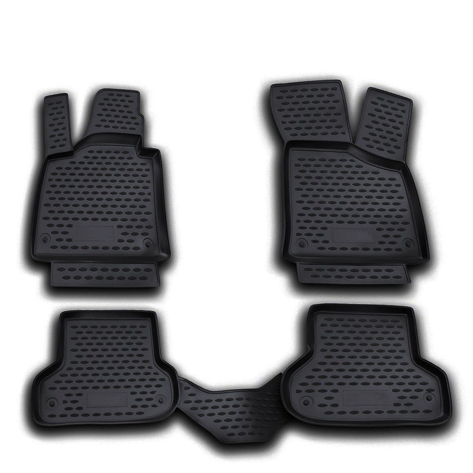 Novline Audi A3 2003 2012 Arası 3D Havuzlu Paspas Gri Renk